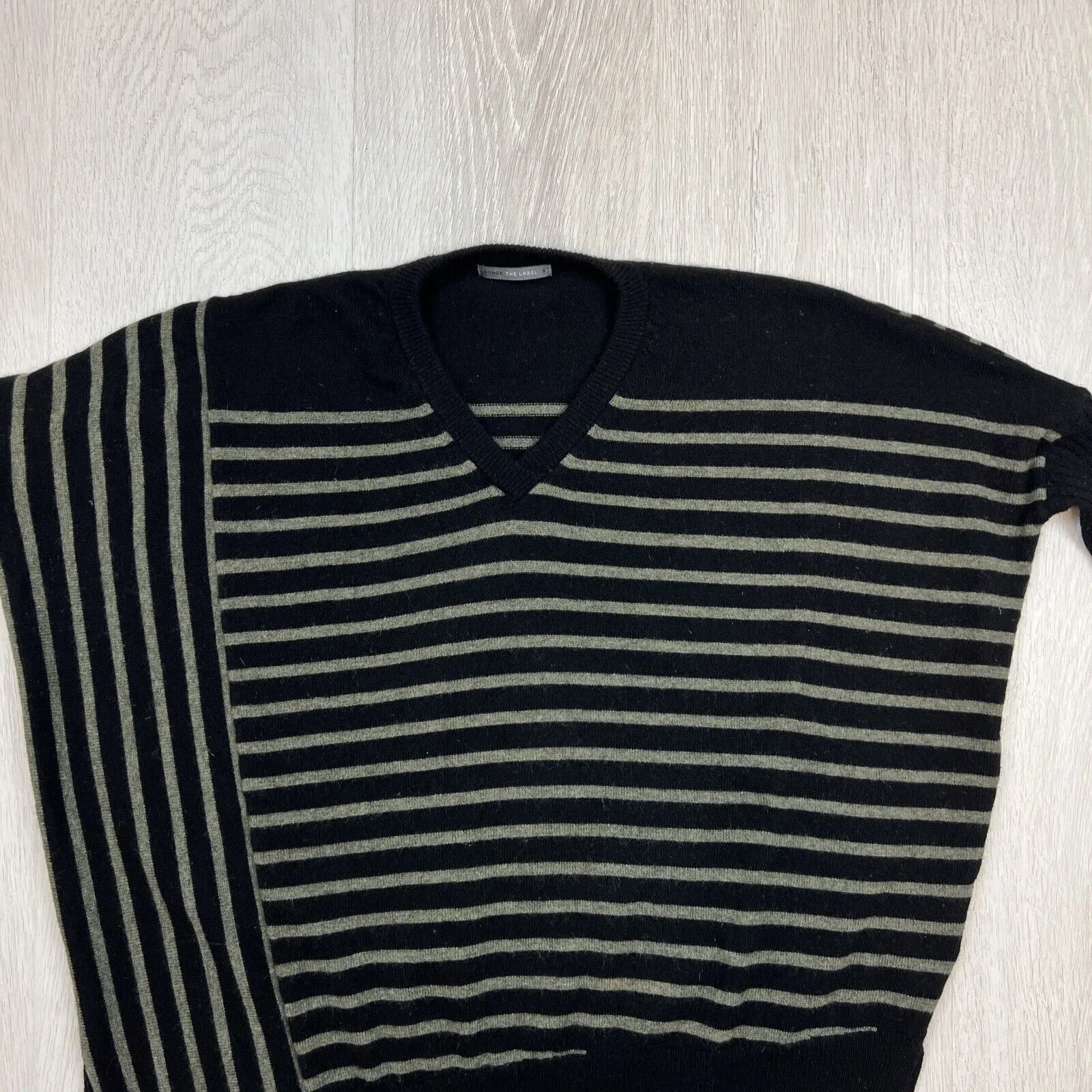 Lounge The Label Womens Cashmere Blend Knitted Sweater Size Small