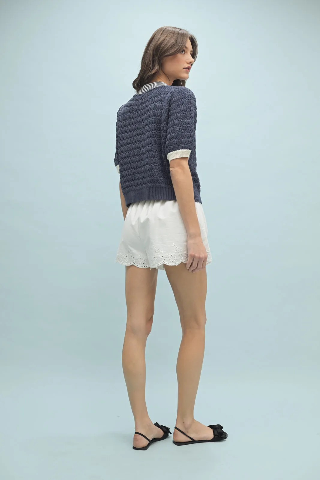 Lucia Bow Detail Sweater