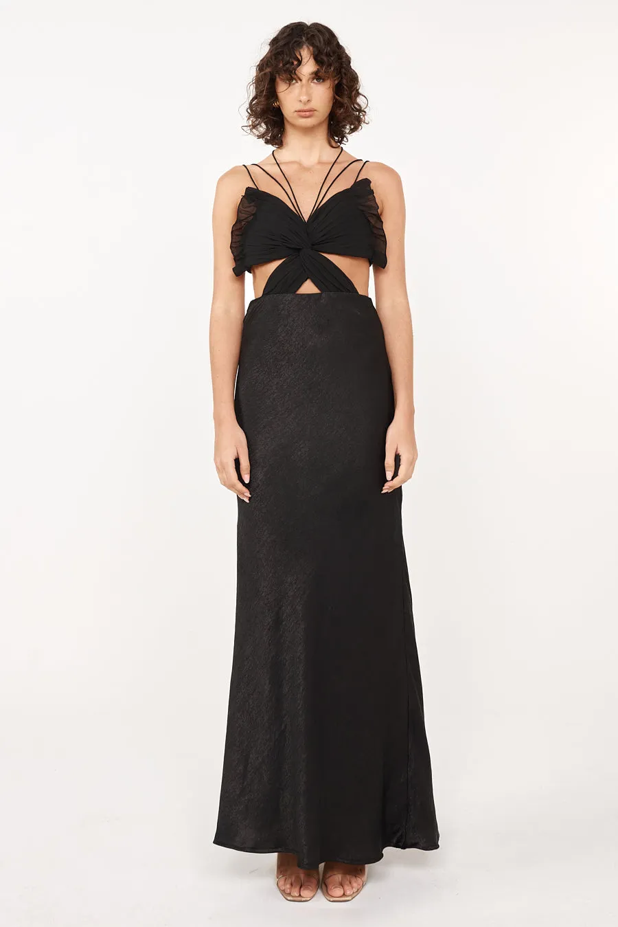 LUNE | PLEATED SILK