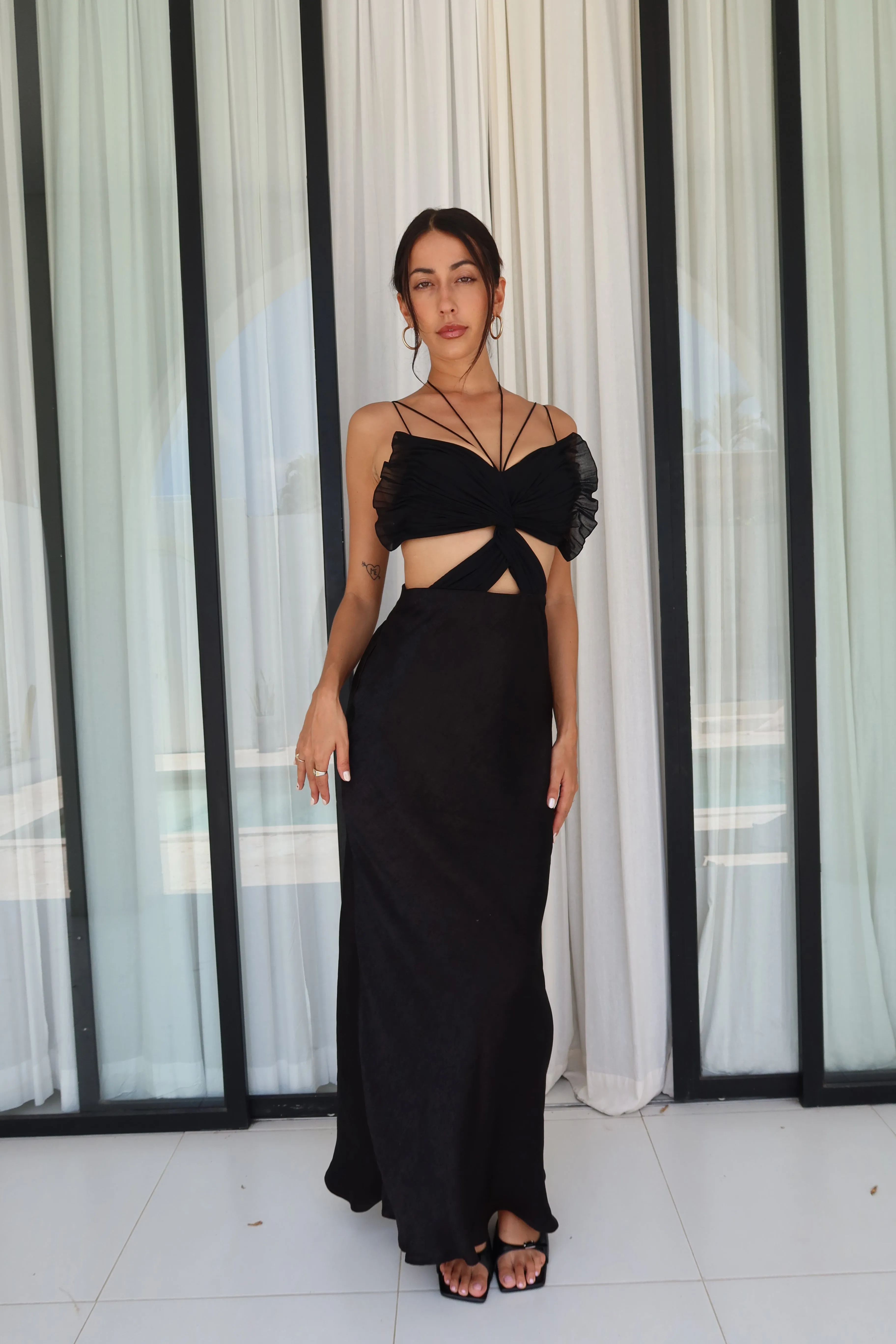 LUNE | PLEATED SILK