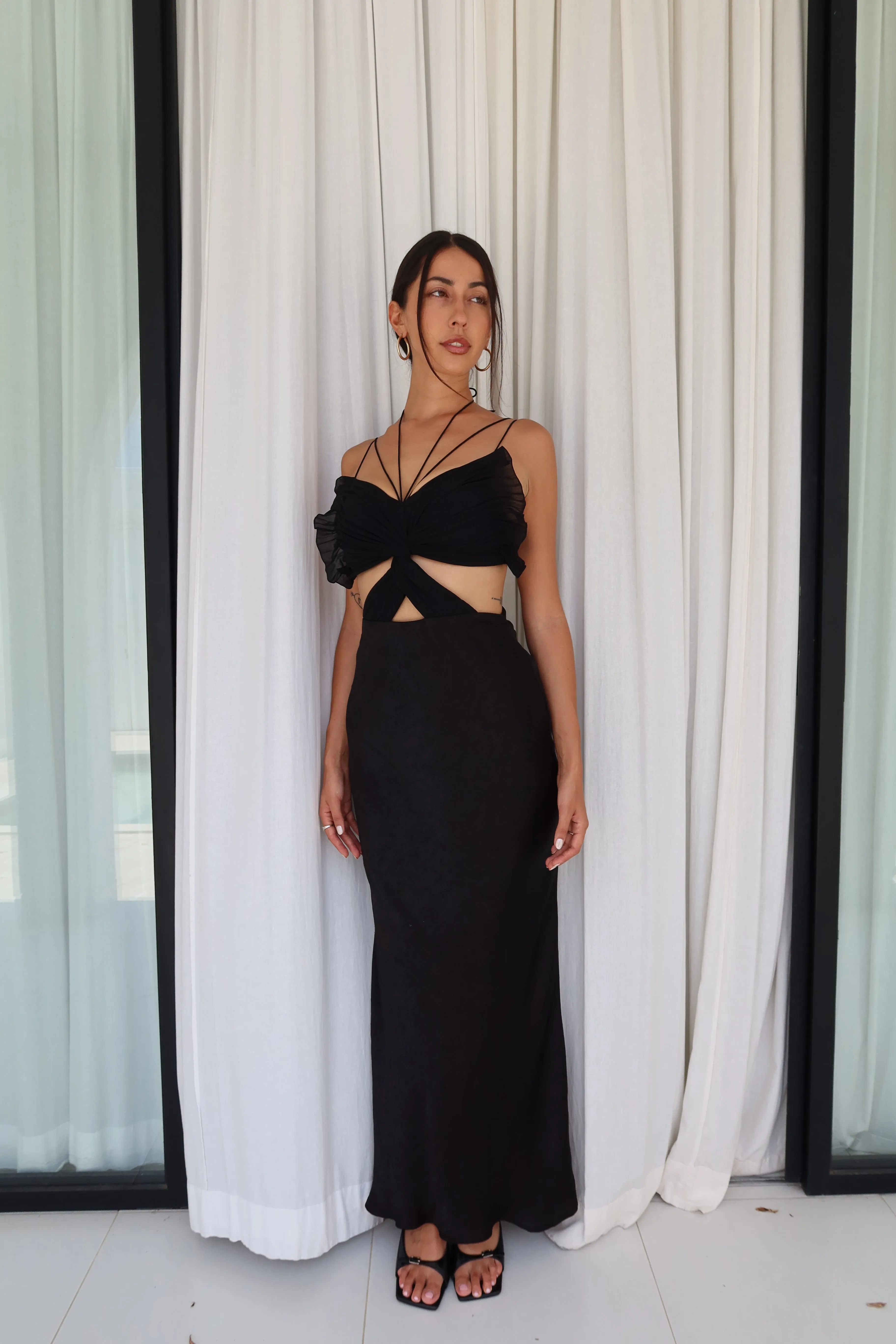 LUNE | PLEATED SILK