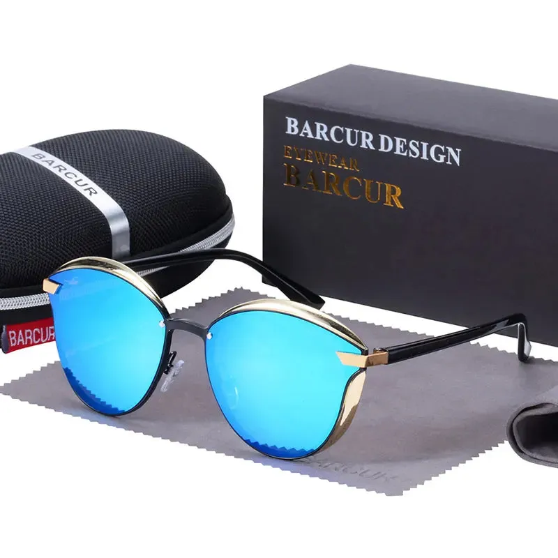 Luxury Round Polarized Sunglasses