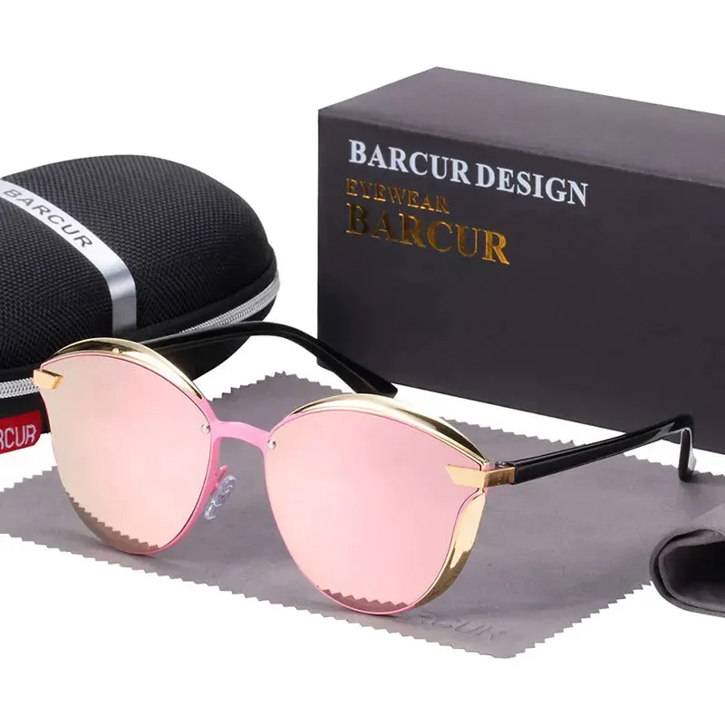Luxury Round Polarized Sunglasses
