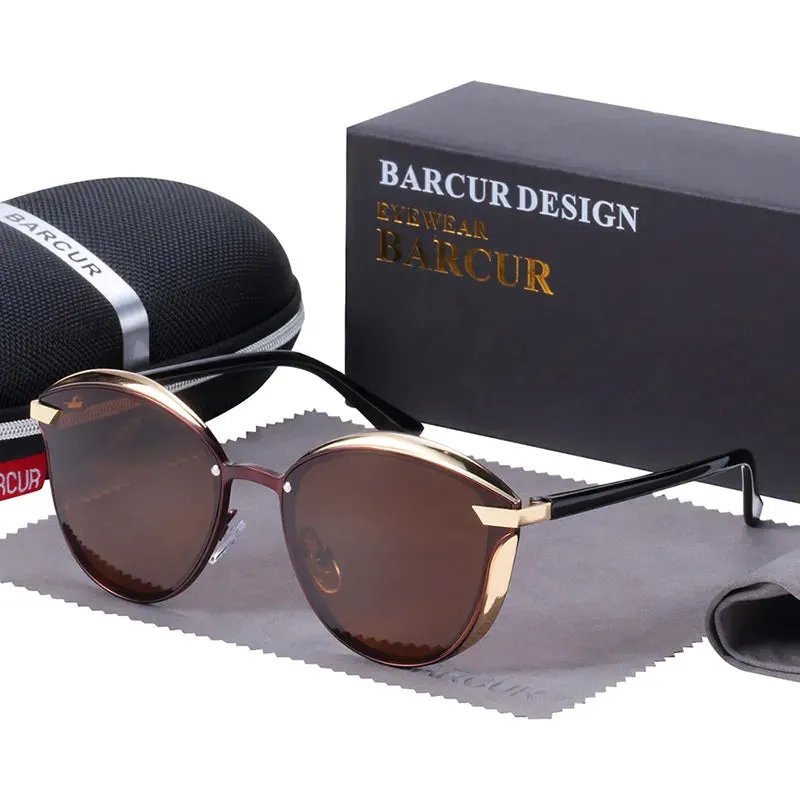 Luxury Round Polarized Sunglasses
