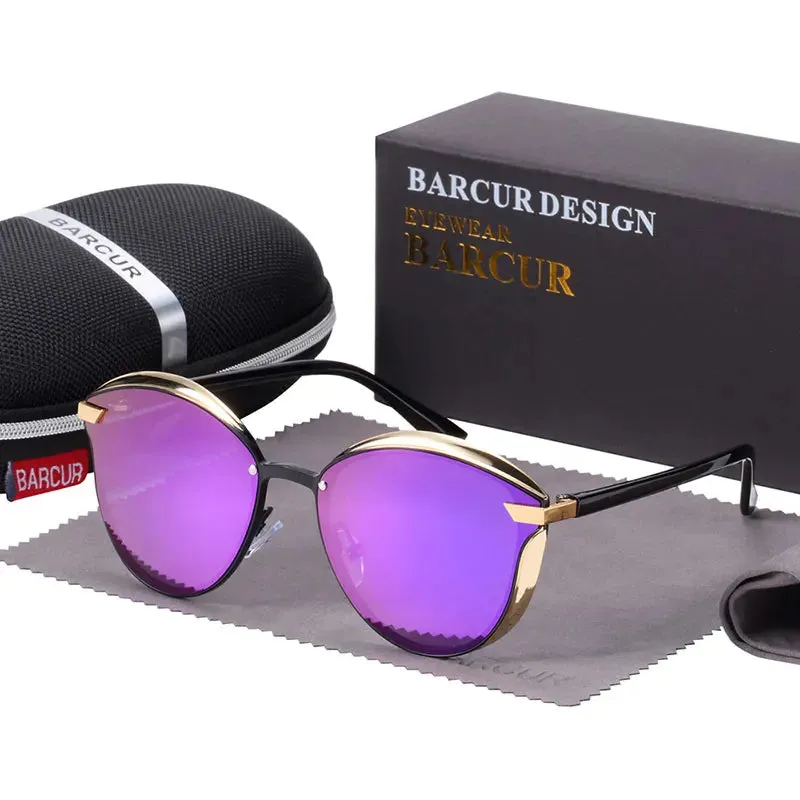 Luxury Round Polarized Sunglasses