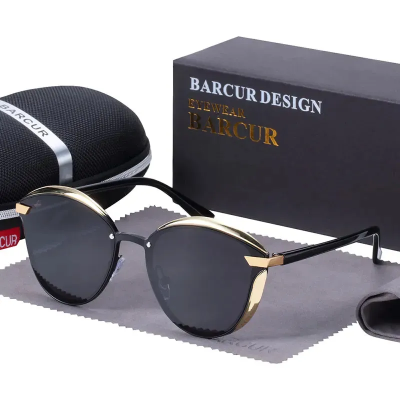 Luxury Round Polarized Sunglasses