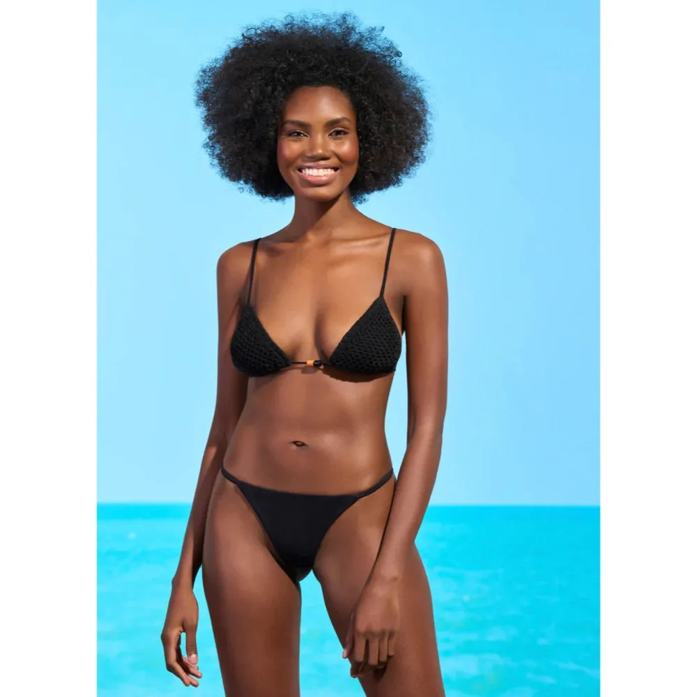 MAAJI MIDNIGHT BLACK ZEN SLIDING TRIANGLE TOP