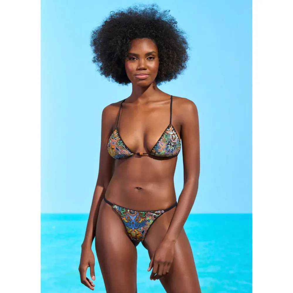 MAAJI MIDNIGHT BLACK ZEN SLIDING TRIANGLE TOP