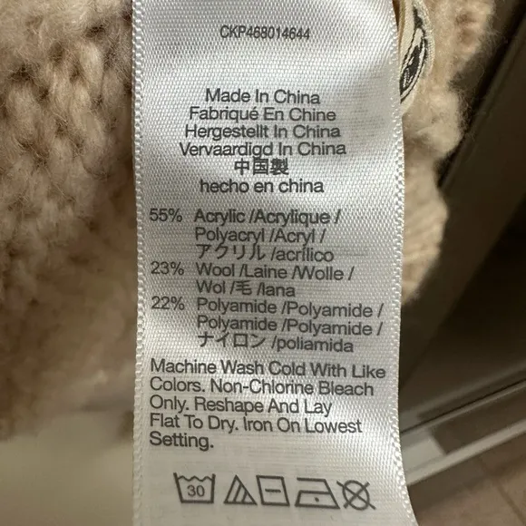 Madewell Aviva Cable Knit Cardigan Sweater $118