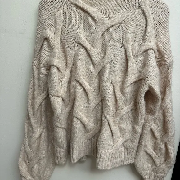 Madewell Aviva Cable Knit Cardigan Sweater $118