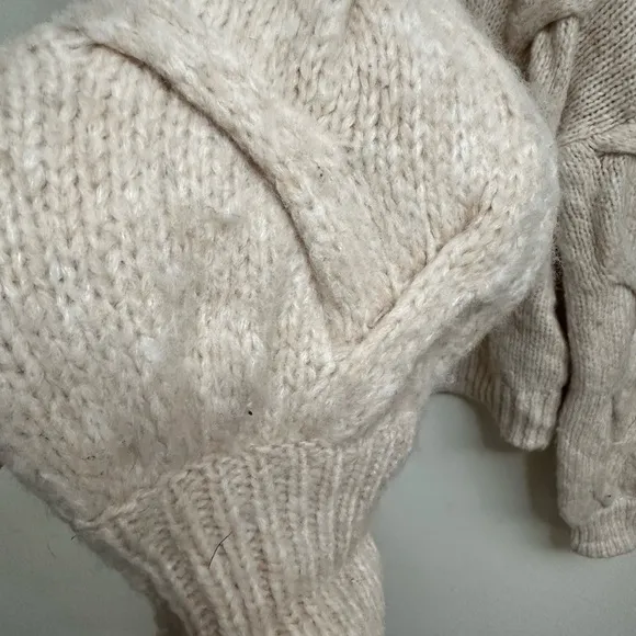 Madewell Aviva Cable Knit Cardigan Sweater $118
