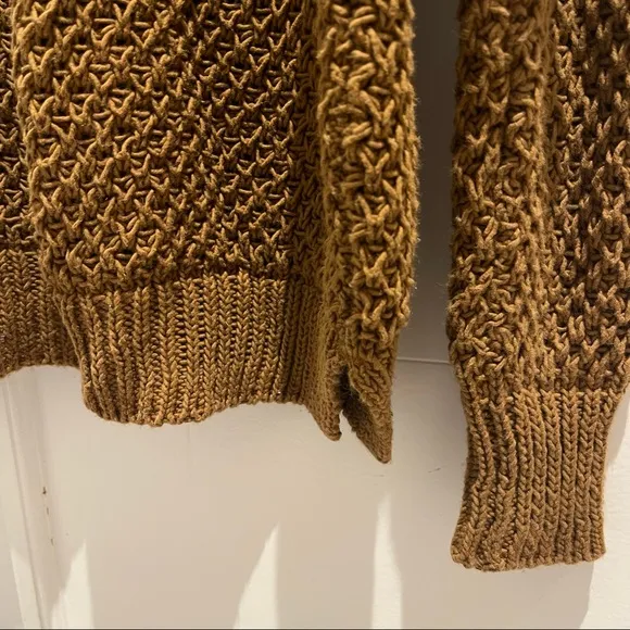 Madewell French Quarter Pullover Sweater in Brown (XS)