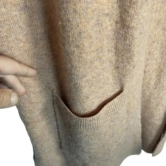 Madewell Kent Knit Cardigan in Coziest Yarn Heather Carnation Size XS
