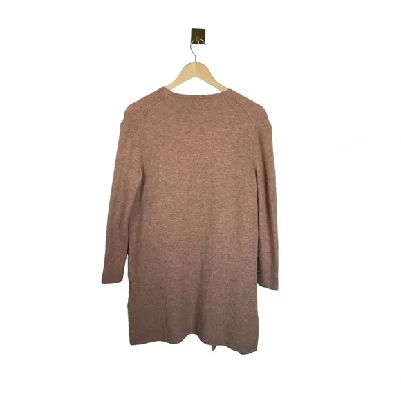 Madewell Kent Knit Cardigan in Coziest Yarn Heather Carnation Size XS