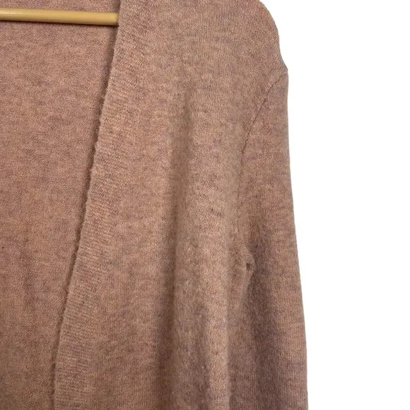 Madewell Kent Knit Cardigan in Coziest Yarn Heather Carnation Size XS