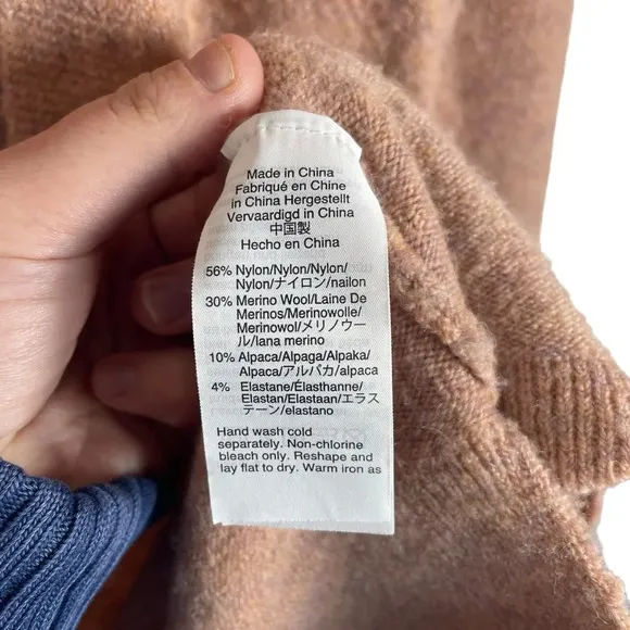 Madewell Kent Knit Cardigan in Coziest Yarn Heather Carnation Size XS
