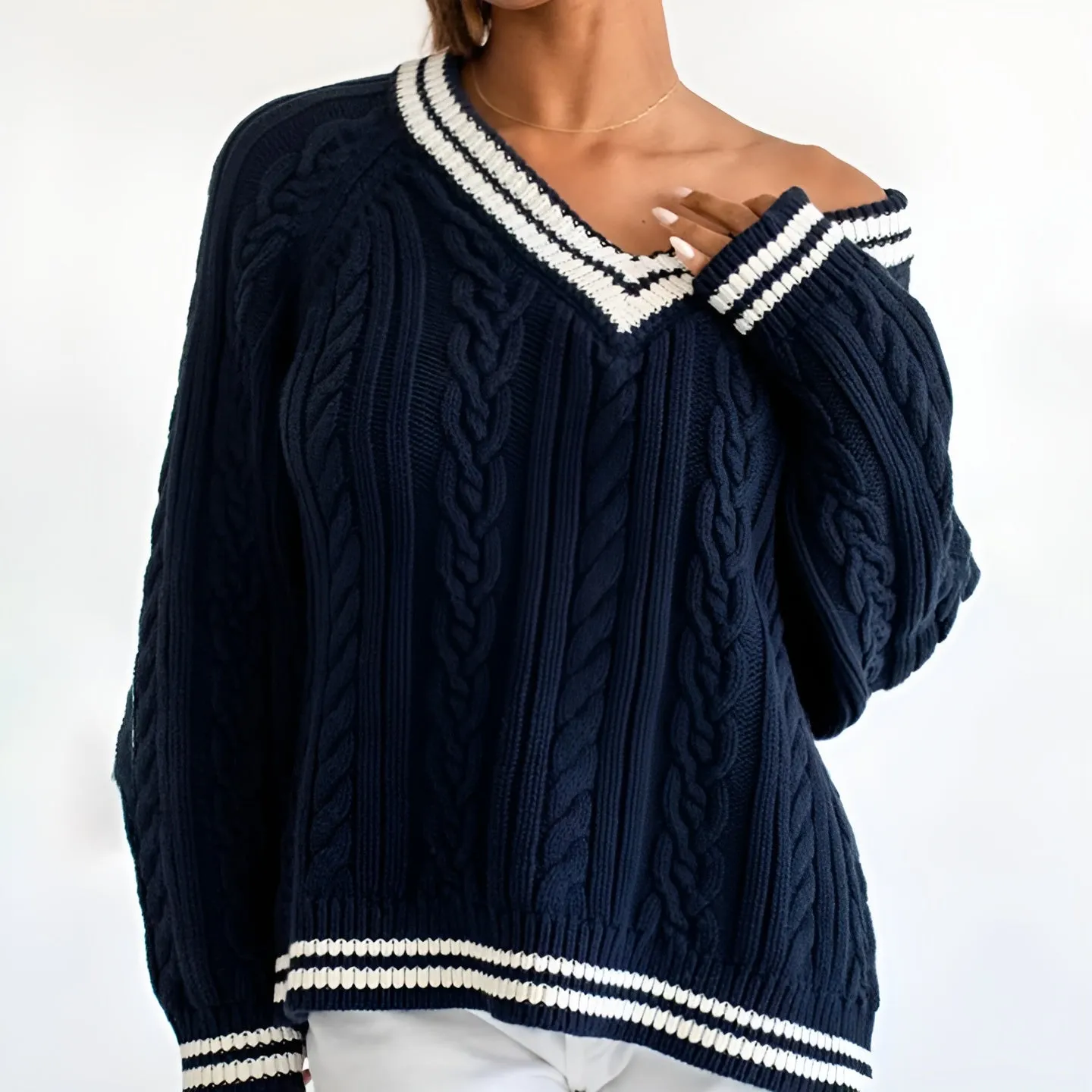 Maree | Cable-Knit Jumper
