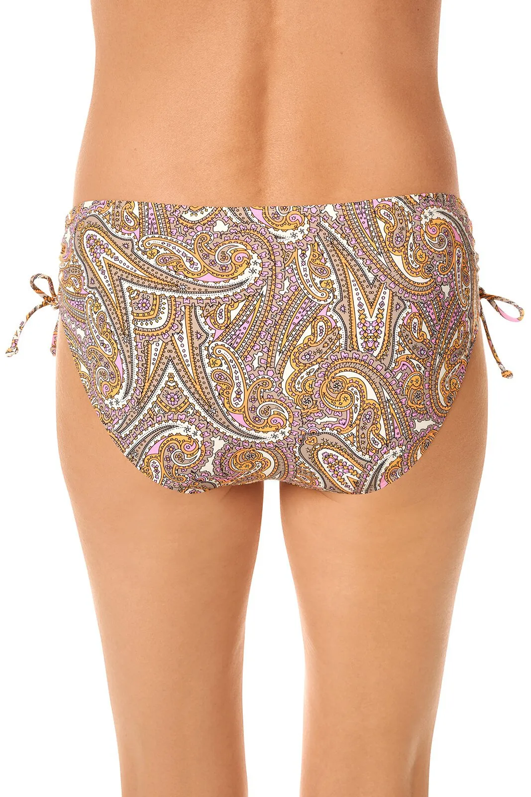 Marrakech Medium Height Panty - Paisley Print