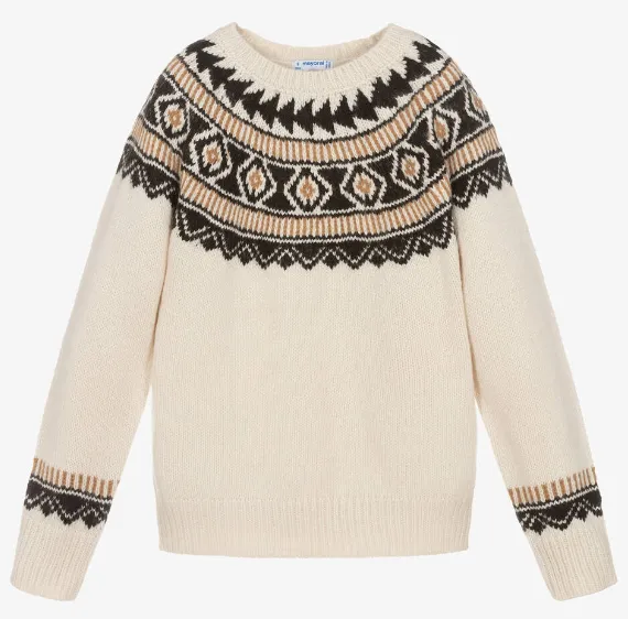 Mayoral Girls Knit Sweater