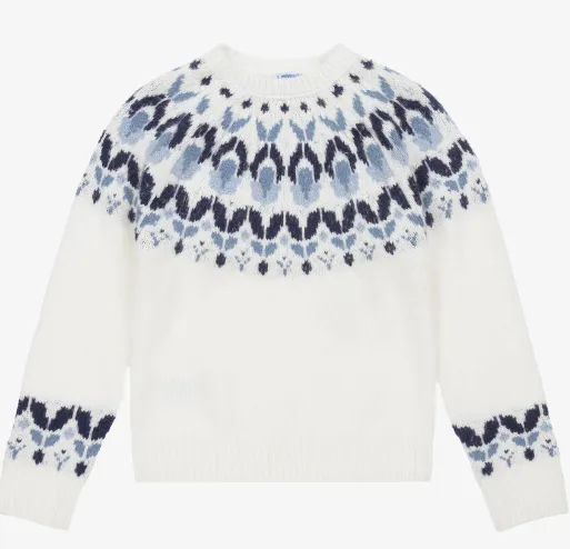 Mayoral Girls Knit Sweater