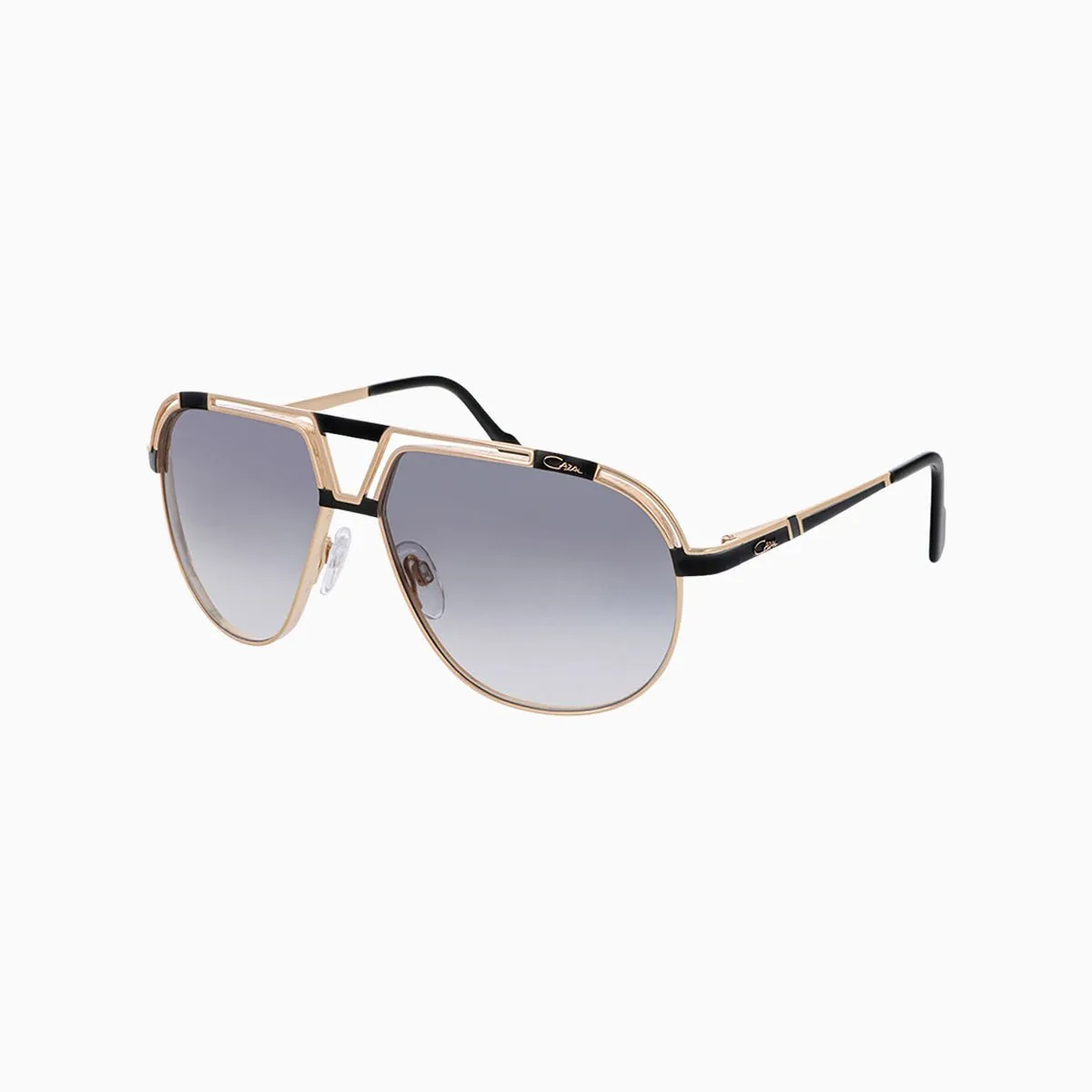 Men's Cazal 9100 001 Black Gold Sunglasses