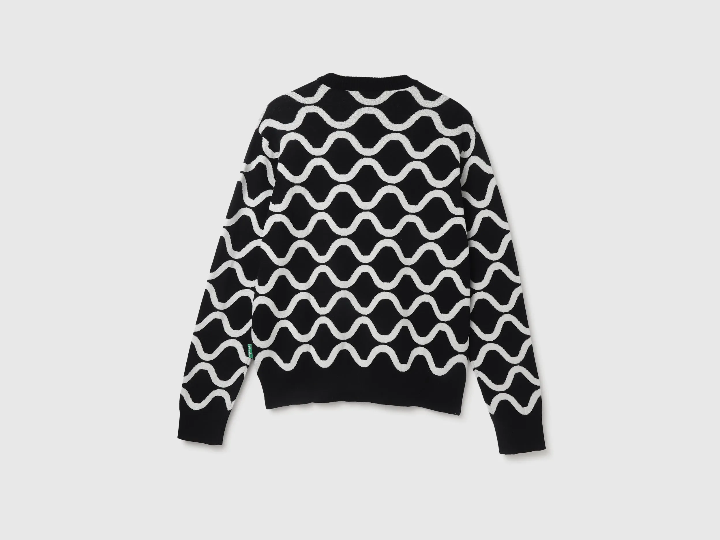 Men's Regular Fit Round Neck Printed Sweater