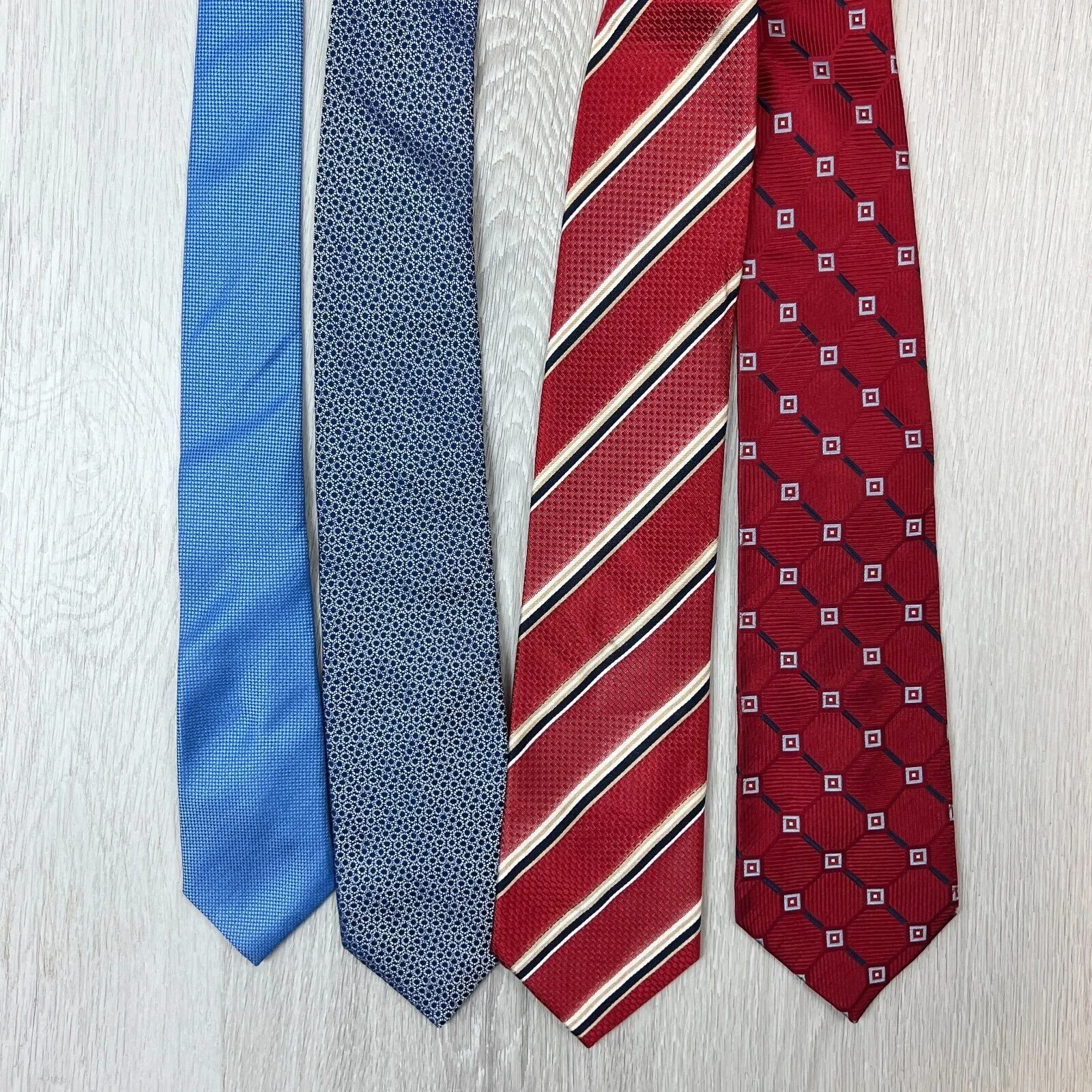 Mens Silk Tie Bundle Lot of Silk Ties Neck Ties (15 x Silk Ties)