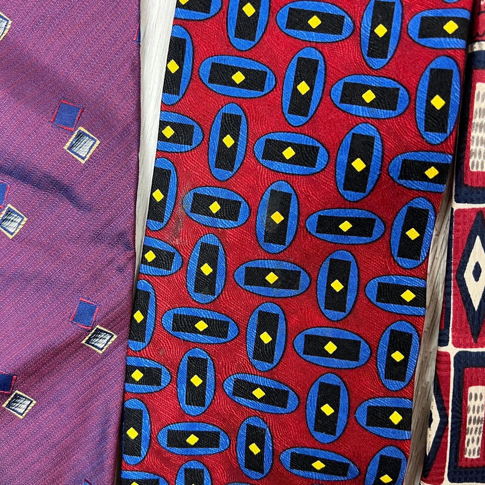 Mens Silk Tie Bundle Lot of Silk Ties Neck Ties (15 x Silk Ties)