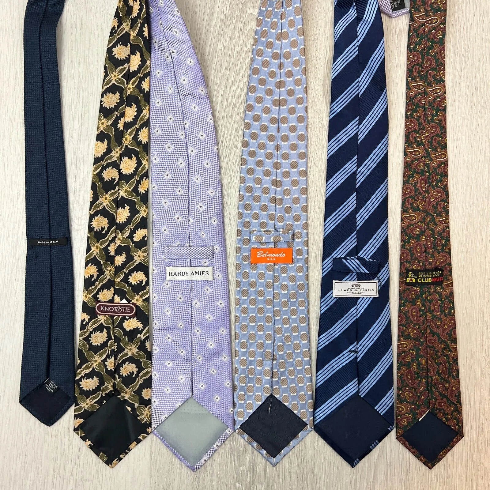 Mens Silk Tie Bundle Lot of Silk Ties Neck Ties (15 x Silk Ties)