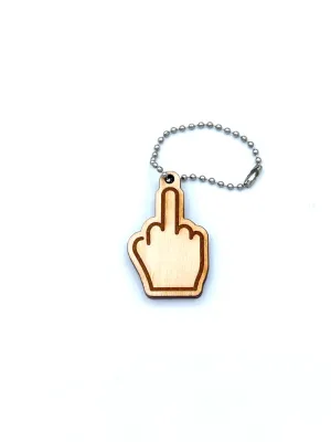 Middle Finger Keychain
