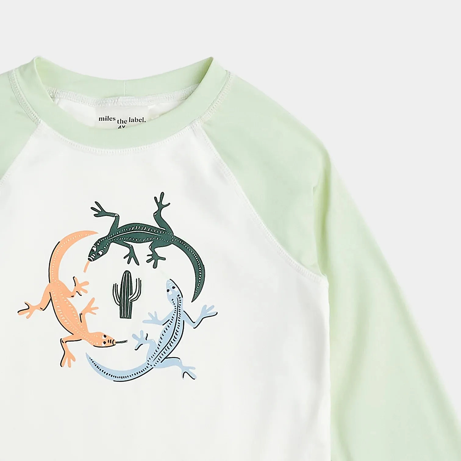 Miles The Label - Gecko Long-Sleeve Rashguard
