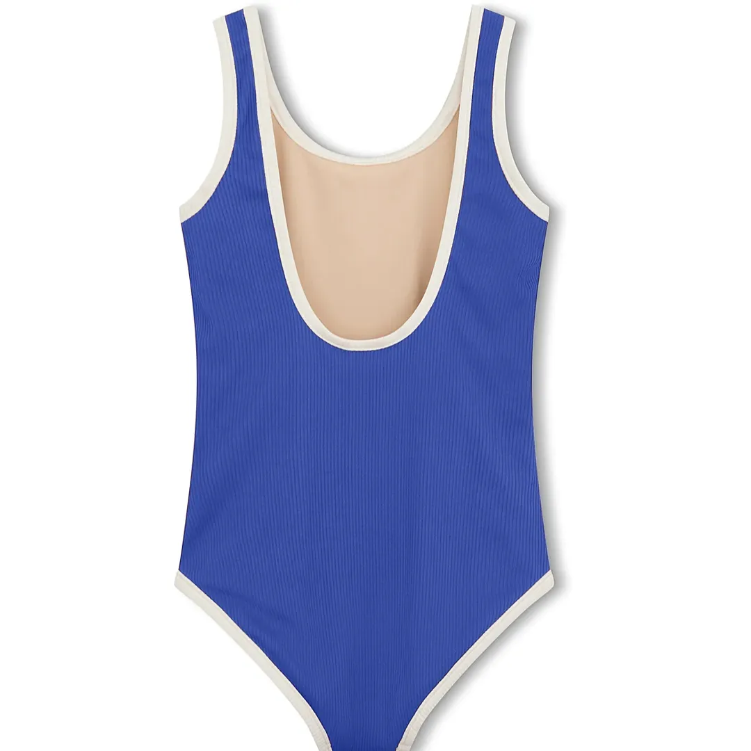 Mini Rib Scoop One Piece - Deep Blue