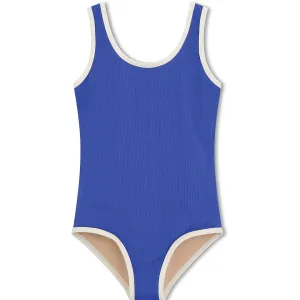 Mini Rib Scoop One Piece - Deep Blue