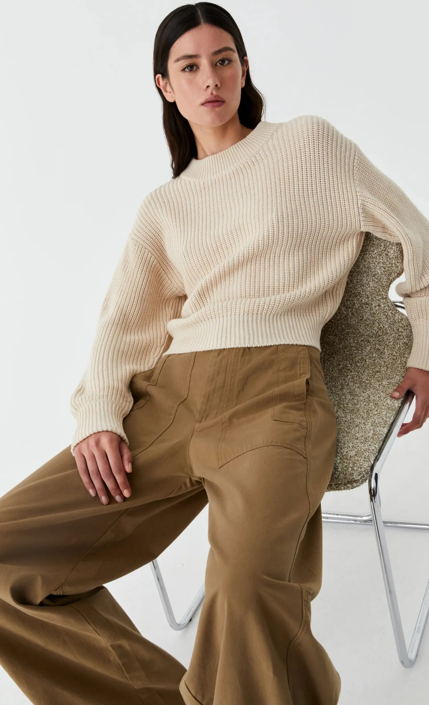 Morrison II NIKO Knit Pullover - Stone
