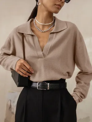 Natalia® | Women's V-neck sweater