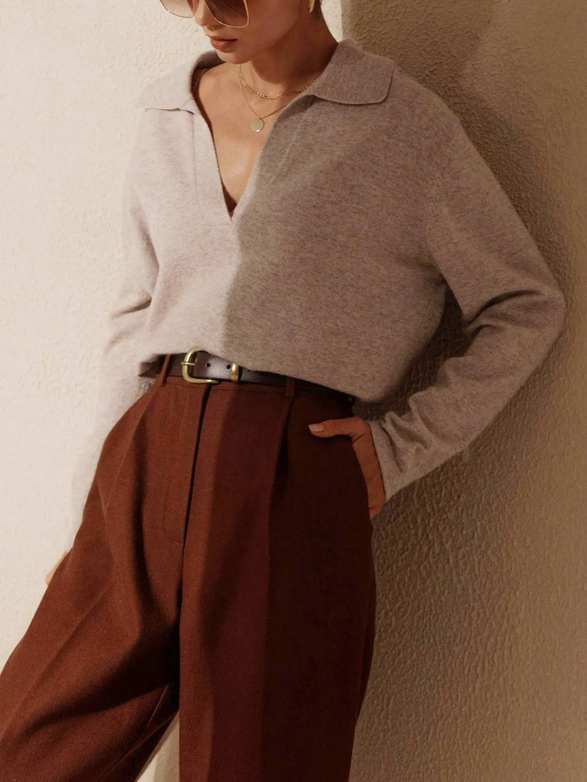 Natalia® | Women's V-neck sweater
