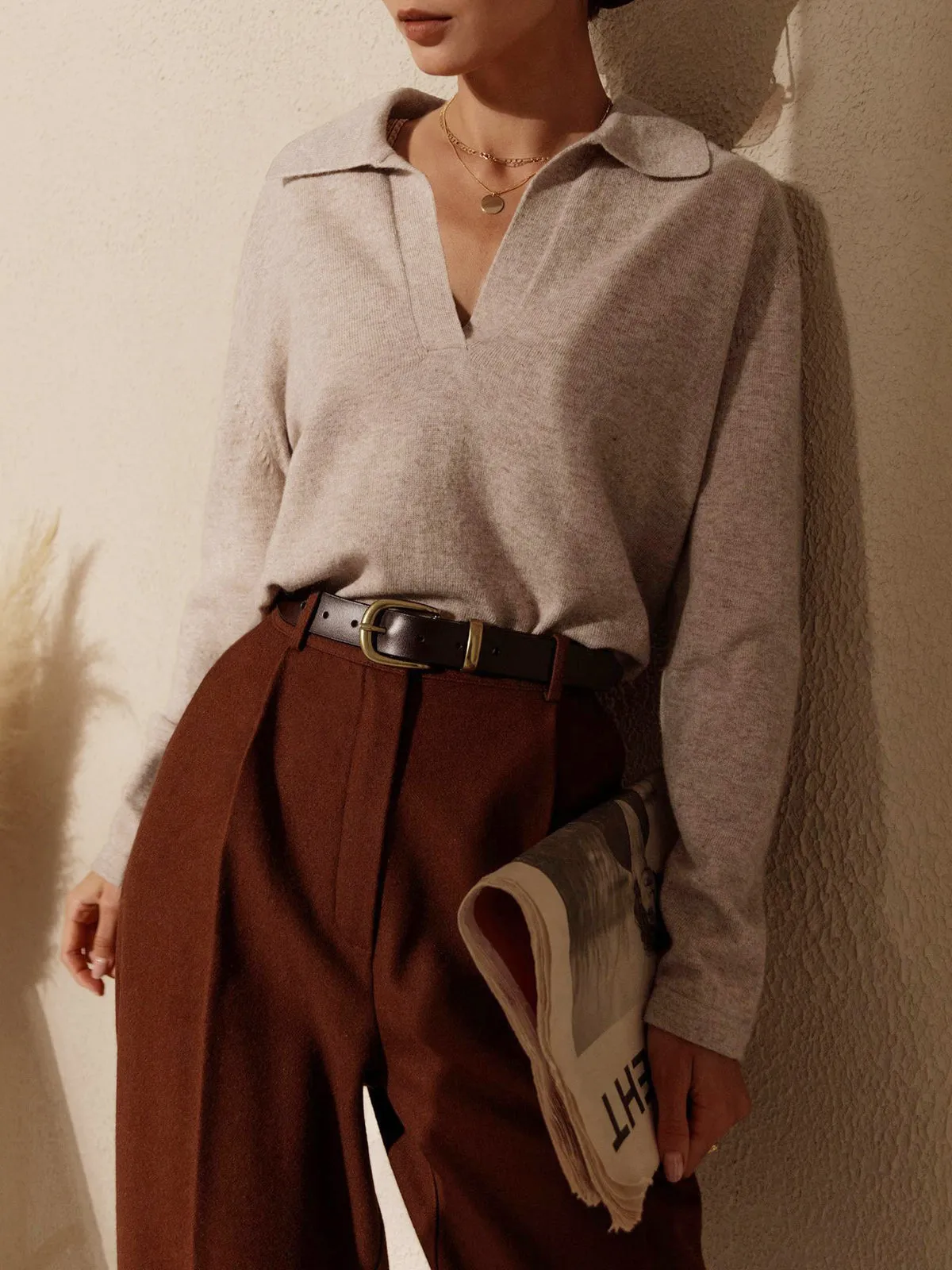Natalia® | Women's V-neck sweater