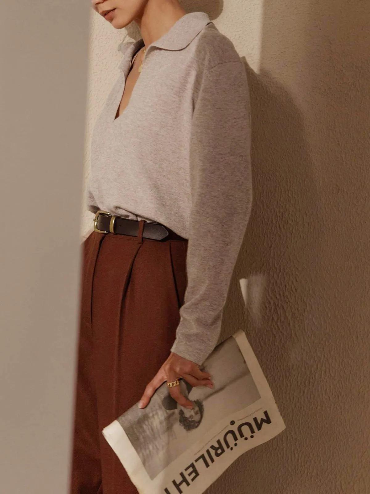 Natalia® | Women's V-neck sweater