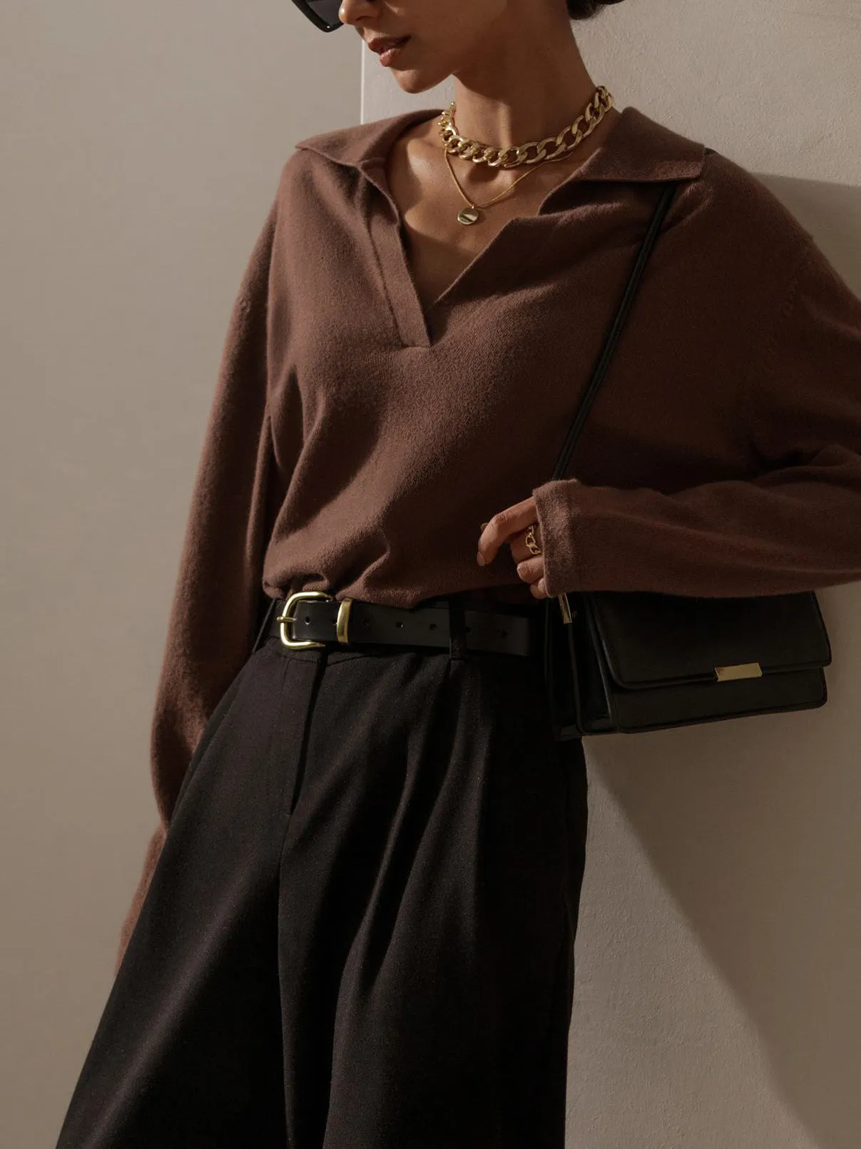 Natalia® | Women's V-neck sweater