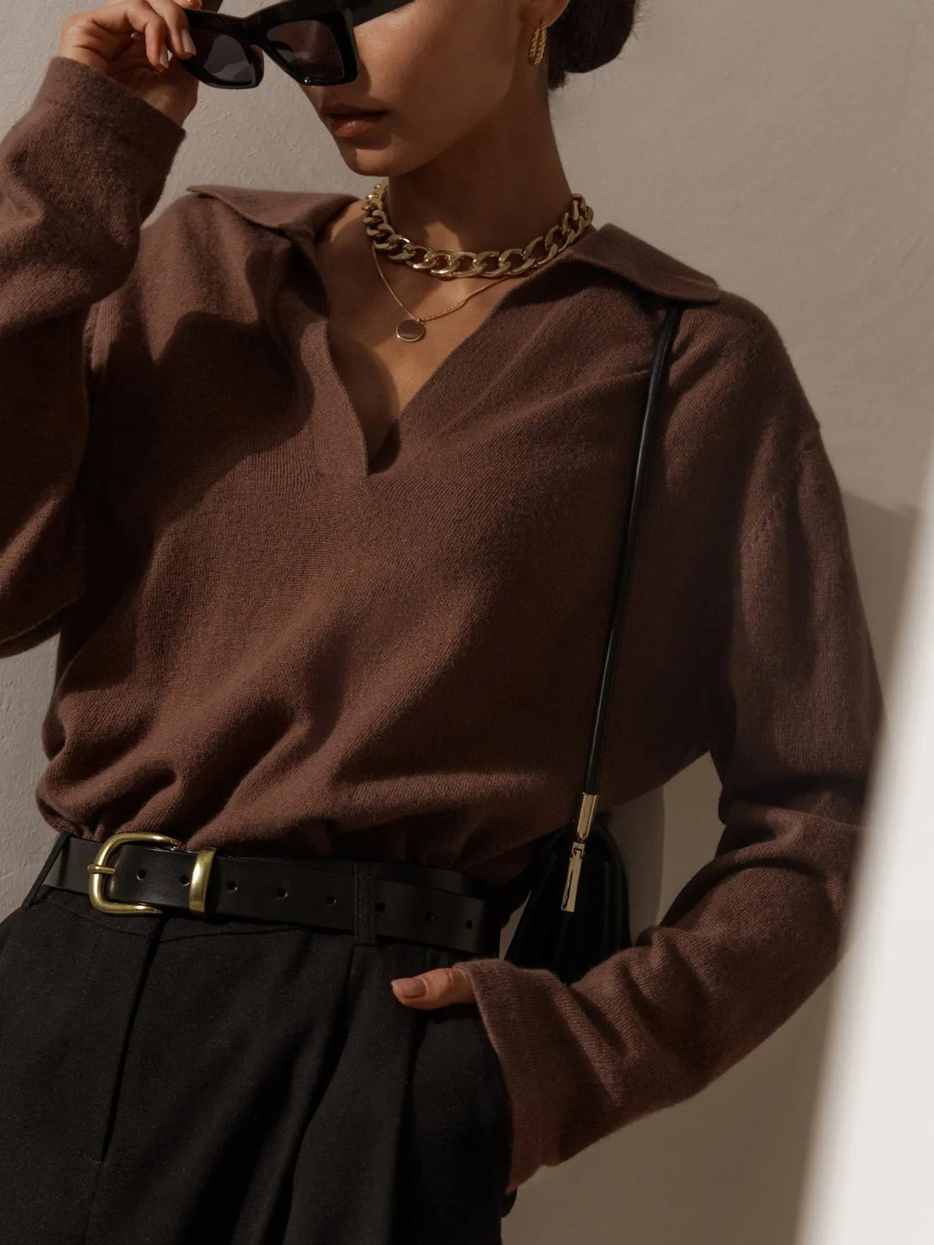 Natalia® | Women's V-neck sweater