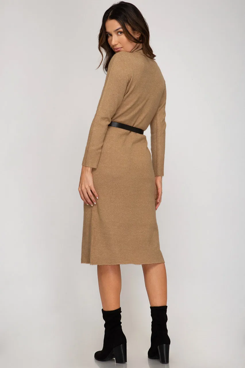 NATASHA SWEARTER DRESS