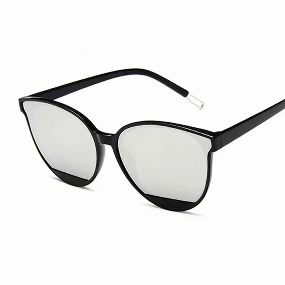 New Arrival Vintage Metal Mirror Sunglasses for Women