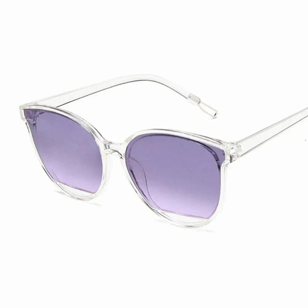 New Arrival Vintage Metal Mirror Sunglasses for Women