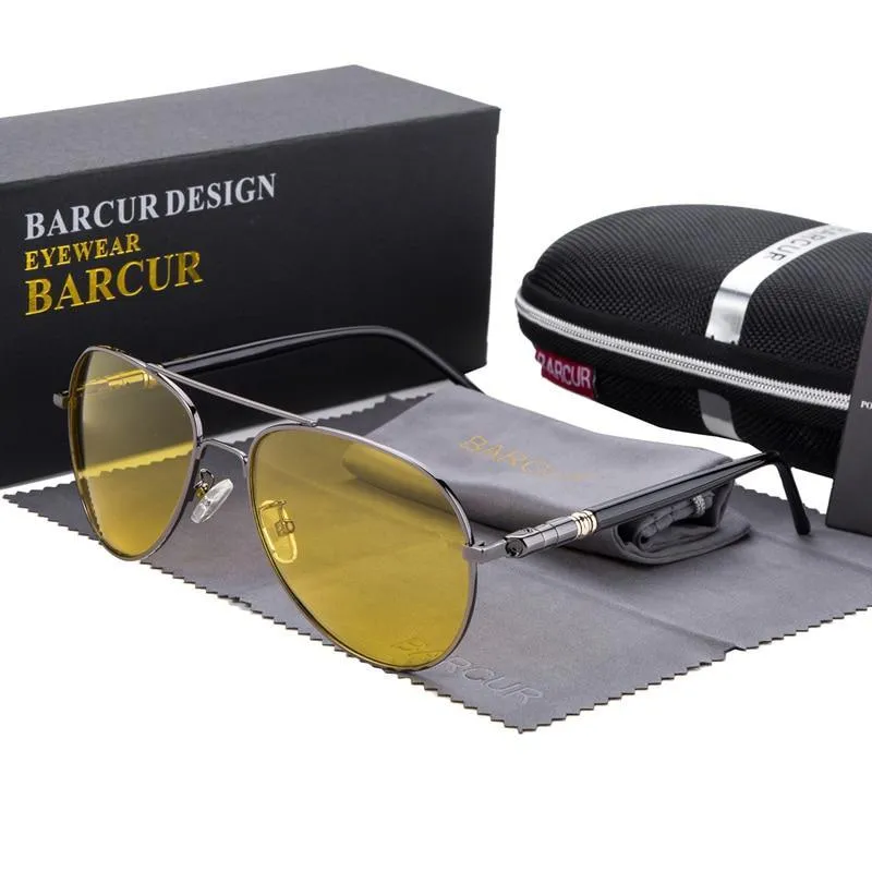 New Night Vision Sunglasses Night Driving Glasses Polarized Anti-glare Goggle For Women and Men With UV400 Protection
