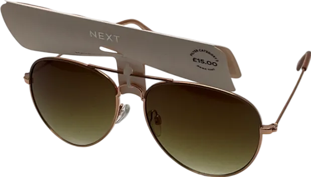 Next Metallic Aviator Sunglasses One Size