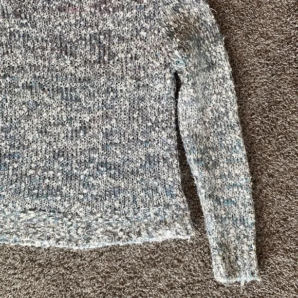 Nordstrom Brass Plum Vintage Chunky Knit Crewneck Long Sleeve Sweater, Women's L