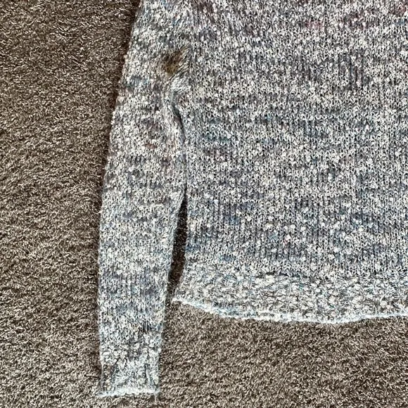 Nordstrom Brass Plum Vintage Chunky Knit Crewneck Long Sleeve Sweater, Women's L