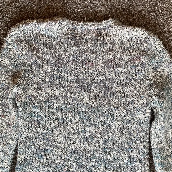 Nordstrom Brass Plum Vintage Chunky Knit Crewneck Long Sleeve Sweater, Women's L