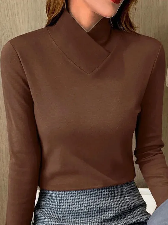 Norma® | Elegant turtleneck sweater with a high collar
