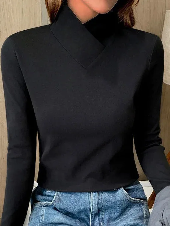 Norma® | Elegant turtleneck sweater with a high collar